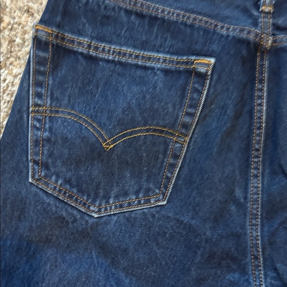 Levi's Classic Indigo Straight Jeans - Picture 4 of 4